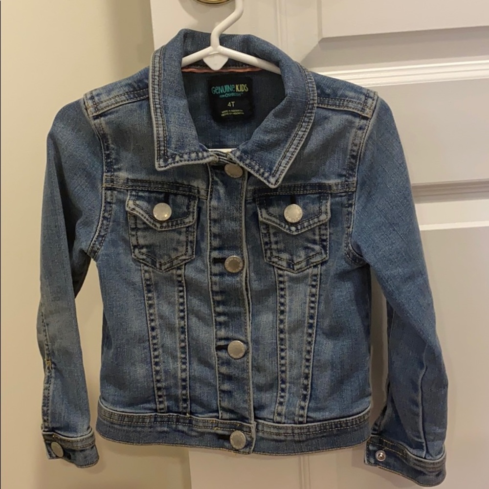 Oshkosh girls jean jacket size 4t